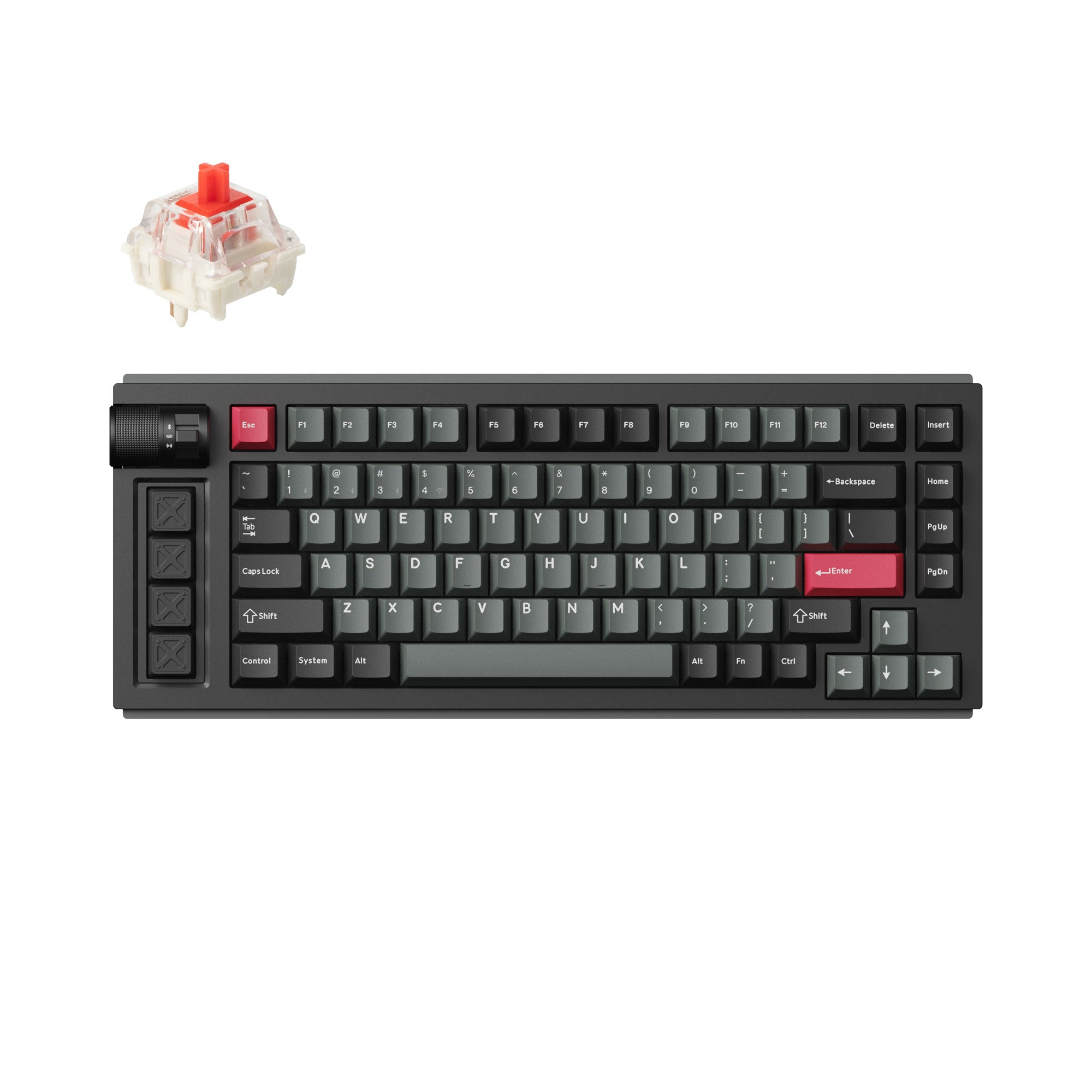 Lemokey L1 QMK/VIA Wireless Custom Gaming Keyboard keyboard image