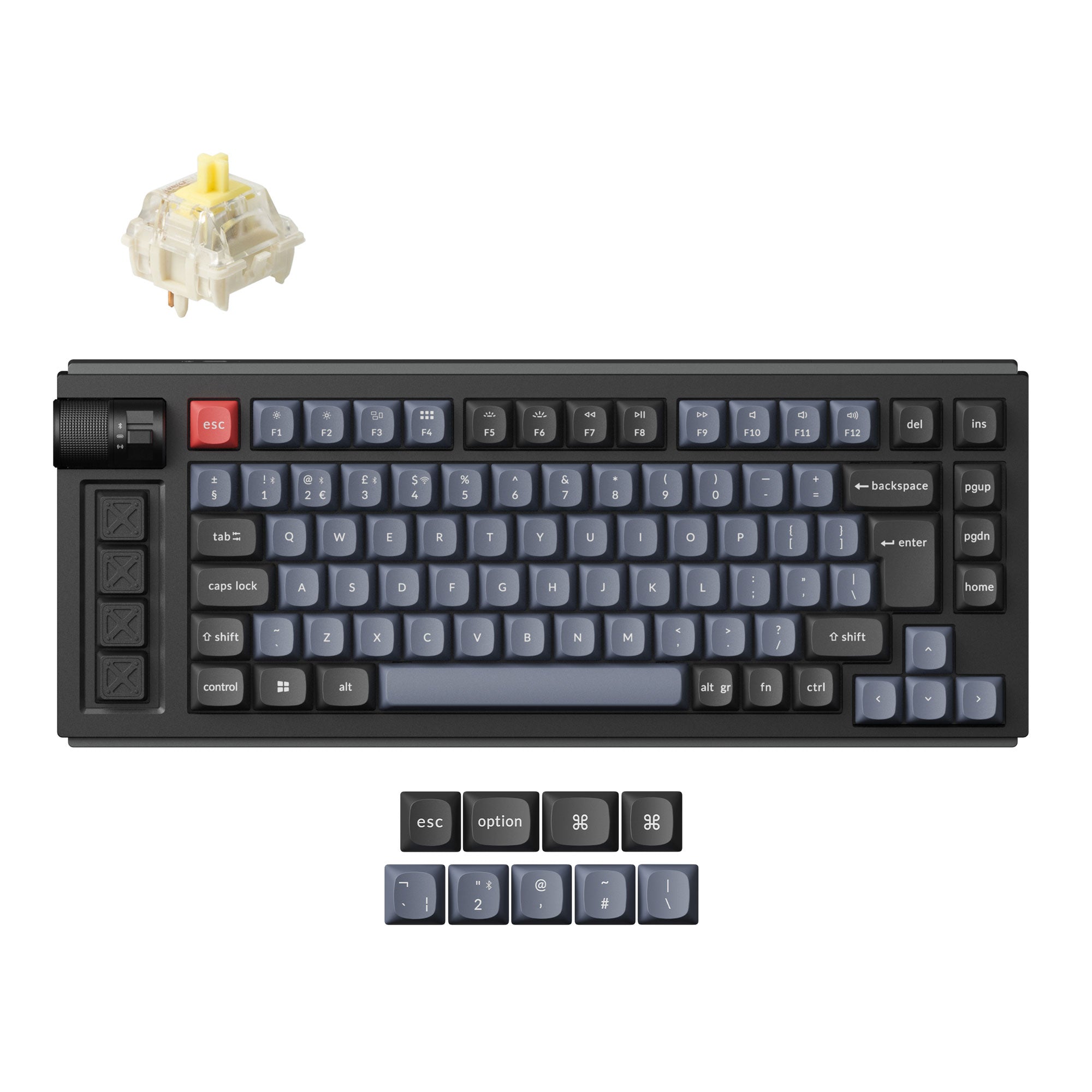 Lemokey L1 QMK Wireless Custom Mechanical Keyboard ISO Layout Collection keyboard image