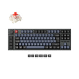 Lemokey L3 QMK Wireless Custom Mechanical Keyboard Gateron Jupiter Red Version Swiss ISO Layout Keyboard
