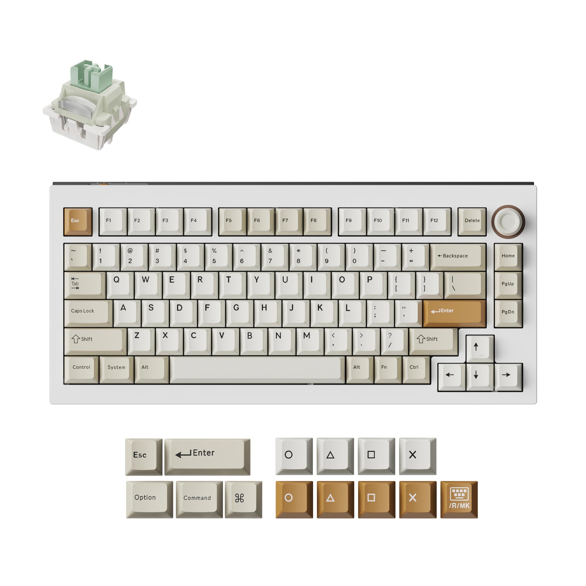 Lemokey L5 HE Magnetic Switch Custom Gaming Keyboard keyboard image