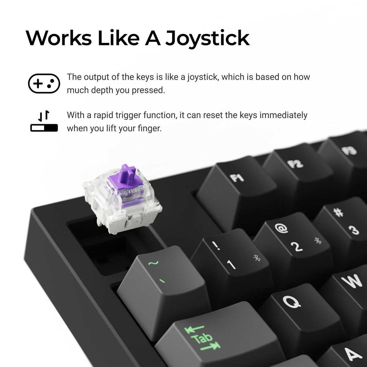 Lemokey P3 HE Switch Features