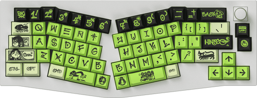 NINEGO - Cherry Profile Dye-Sub PBT Full Keycap Set