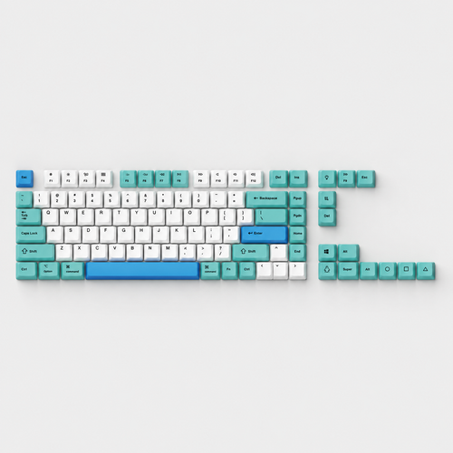 OEM Dye-Sub PBT Keycap Set - Iceberg
