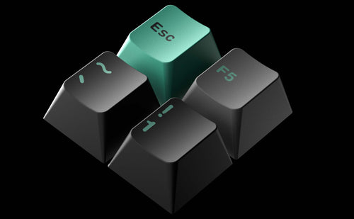 วัสดุ Double-Shot PBT ของ Hacker Mint