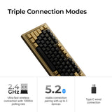 Keychron Q1 HE Copper Triple Connection Modes