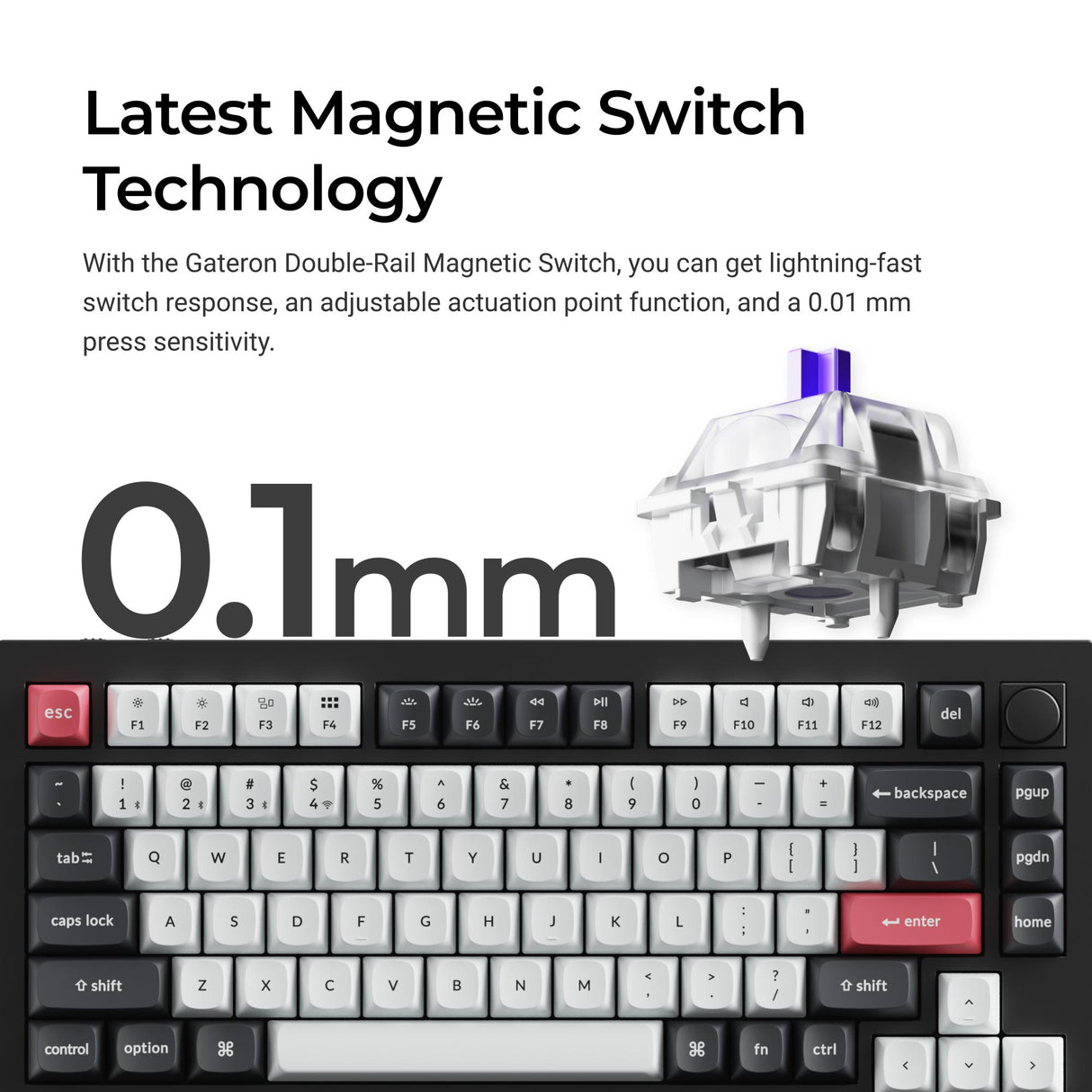 Keychron Q1 HE Gateron Magnetic Switch