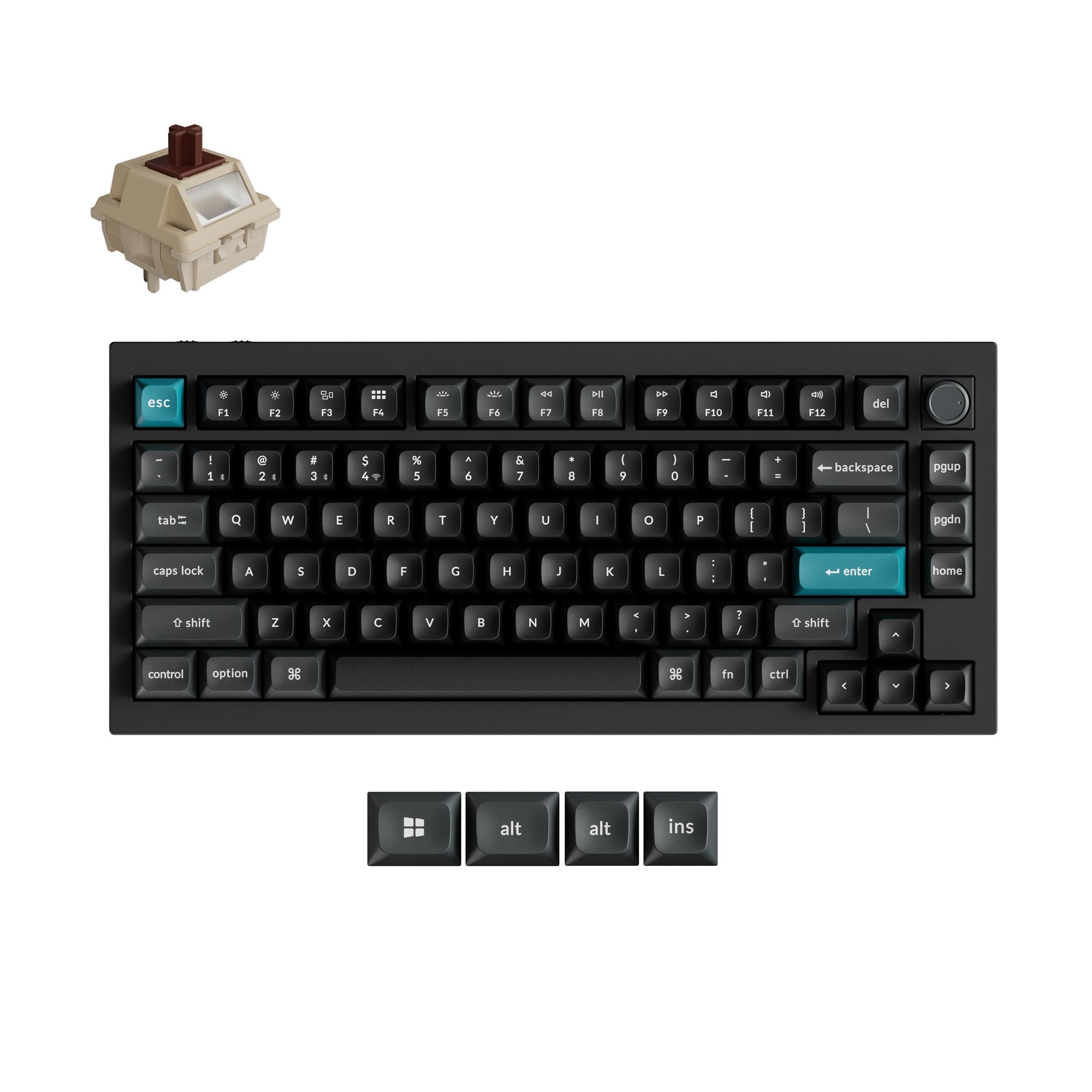 Keychron Q1 Ultra 8K Wireless Custom Mechanical Keyboard keyboard image