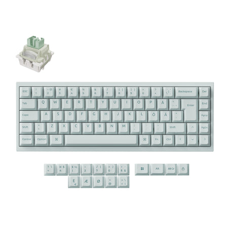 Q16-HE-8K-Magnetic-Switch-Keyboard-Light-Green-BO