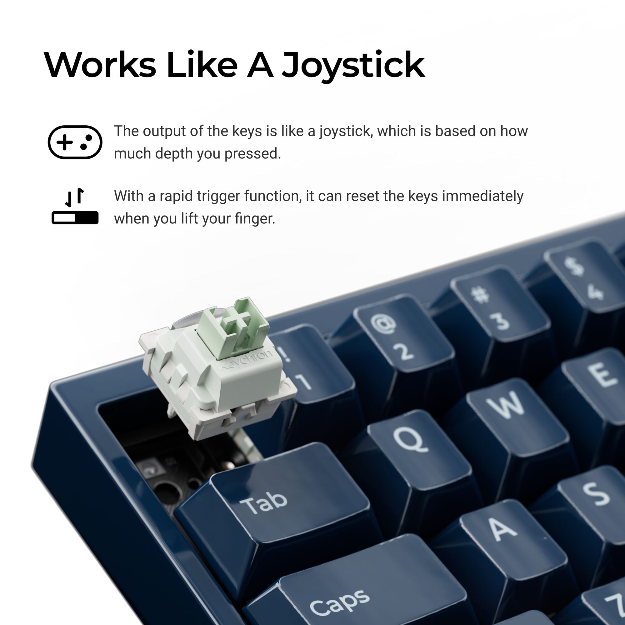 Keychron Q16 HE 8K Magnetic Switch Keyboard keyboard image
