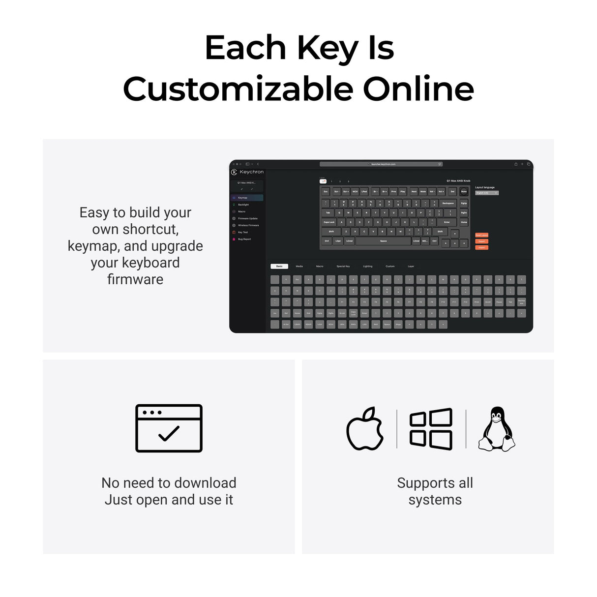 Keychron Q1Max Launcher Customization
