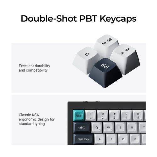 Keychron Q2 Max Double-shot PBT Keycaps