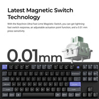 Keychron Q3 HE 8K Ultra-fast Lime Magnetic Switch