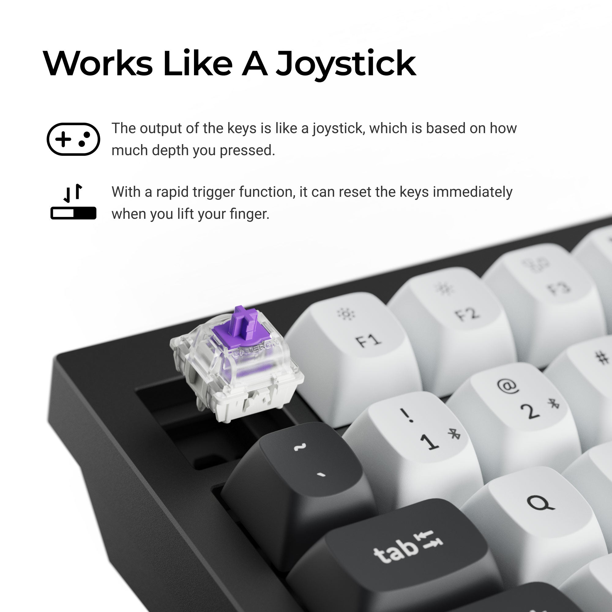 Keychron Q3 HE QMK Wireless Custom Keyboard keyboard image