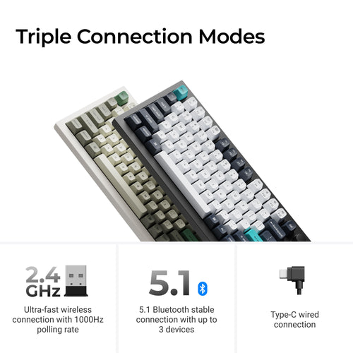 Keychron Q3 Max Triple Connection Modes