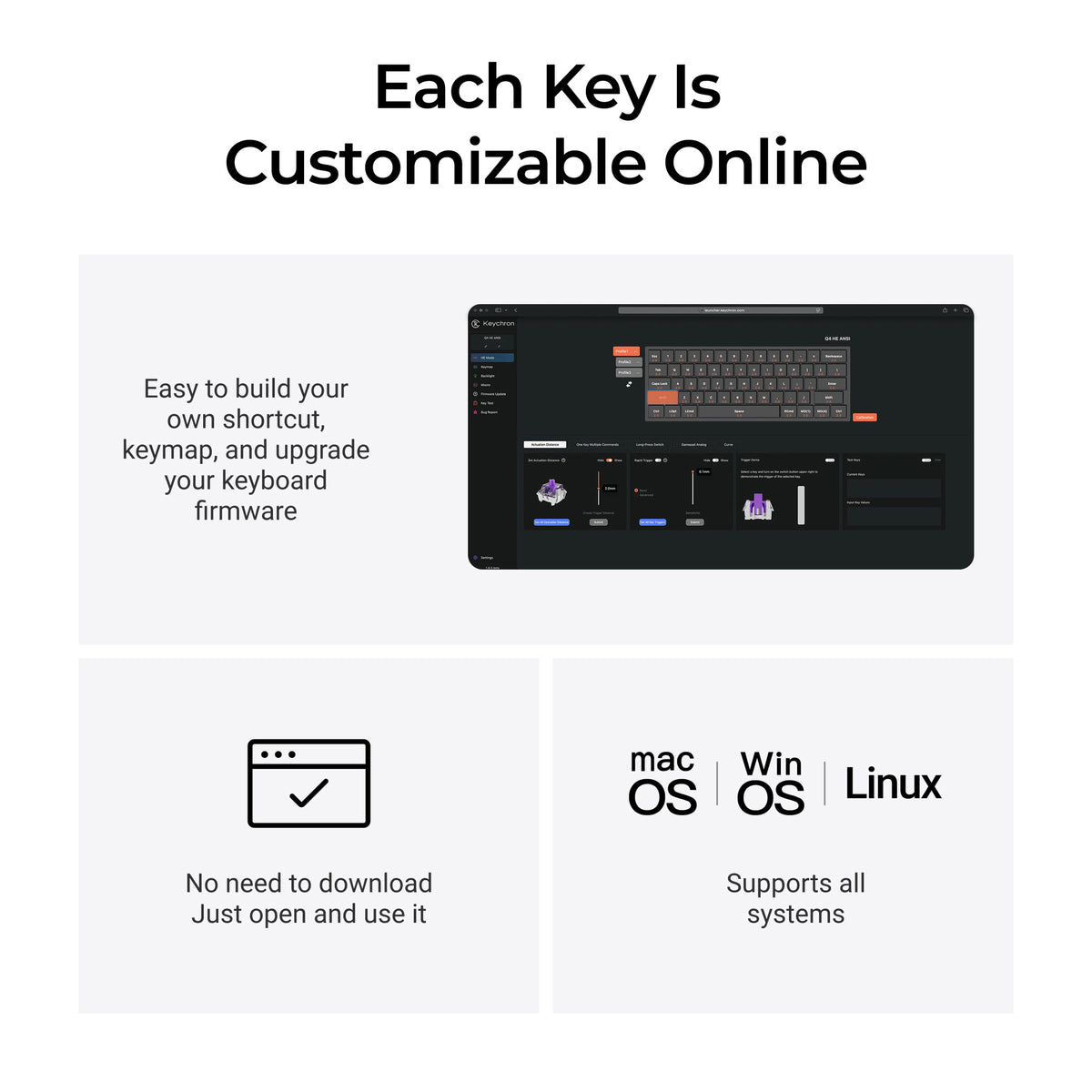 Keychron Q4 HE Launcher Customization