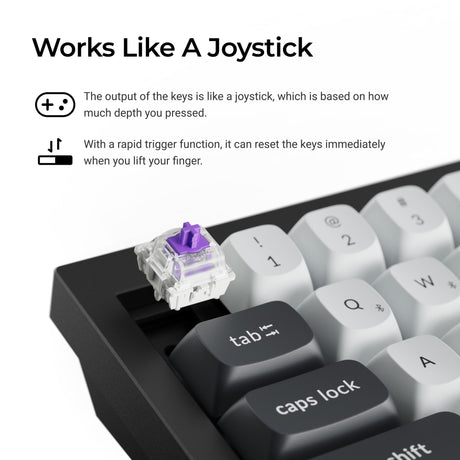 Keychron Q4 HE Magnetic Switch Features