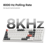 Keychron Q5_Ultra Wireless Hot Swappable Mechanical Keyboard Silk POM Switch_Polling_Rate