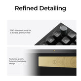 Keychron Q5_Ultra Wireless Hot Swappable Mechanical Keyboard Silk POM Switch-Detail