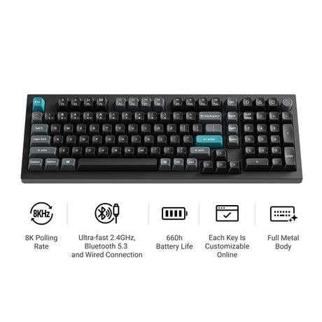Keychron Q5_Ultra Wireless Hot Swappable Mechanical Keyboard Silk POM Switch-_features