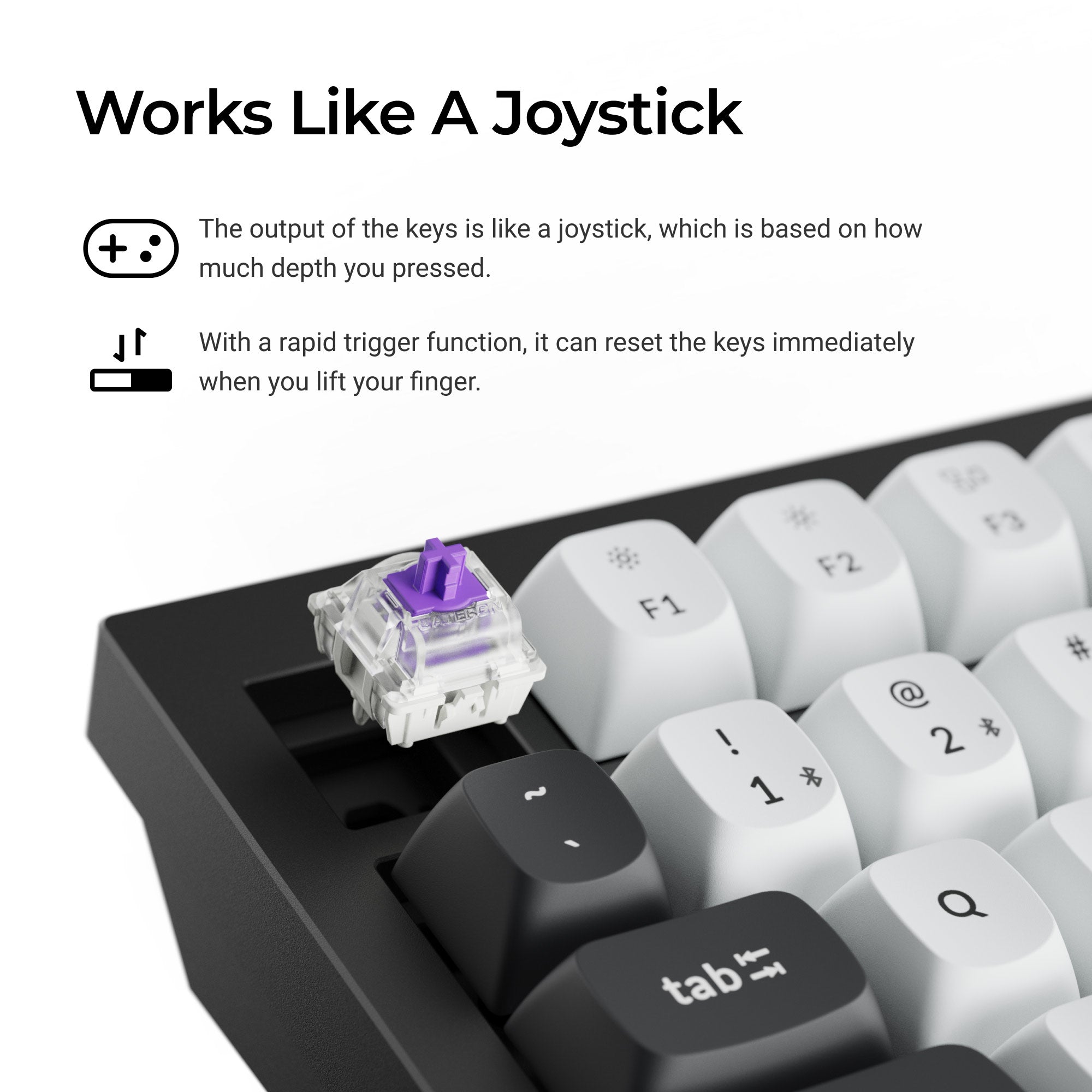 Keychron Q6 HE QMK Wireless Custom Keyboard keyboard image