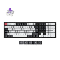 Keychron Q6 HE QMK Wireless Custom Magnetic Switch Keyboard 100% Layout Fully Assembled for Mac Windows Linux Gateron Nebula Switch ISO DE Layout