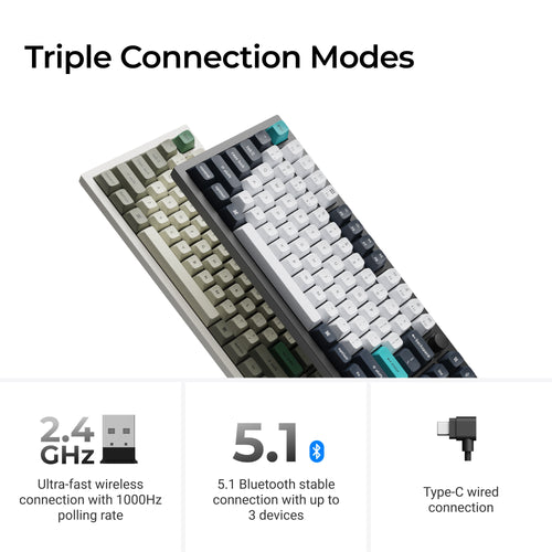 Keychron Q6 Max Triple Connection Modes