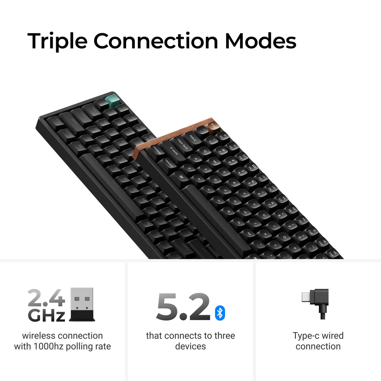 Triple connection mode