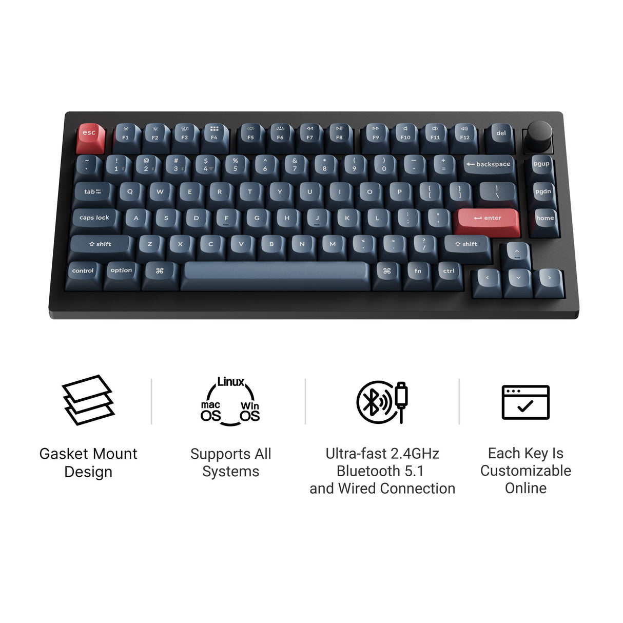 Keychron V1 Max Iconic Features
