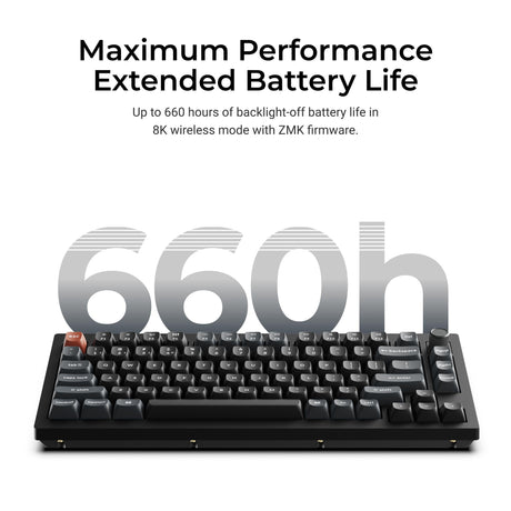 Keychron V1 Ultra 8K Battery Performance