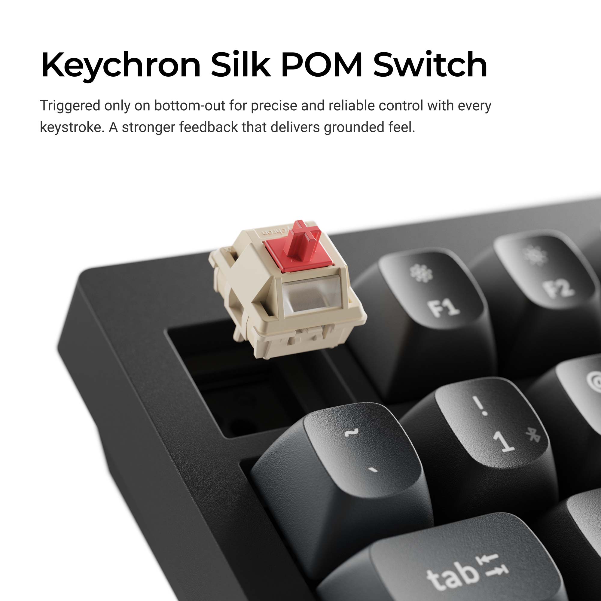 Keychron V1 Ultra 8K Keychron Silk POM Switch