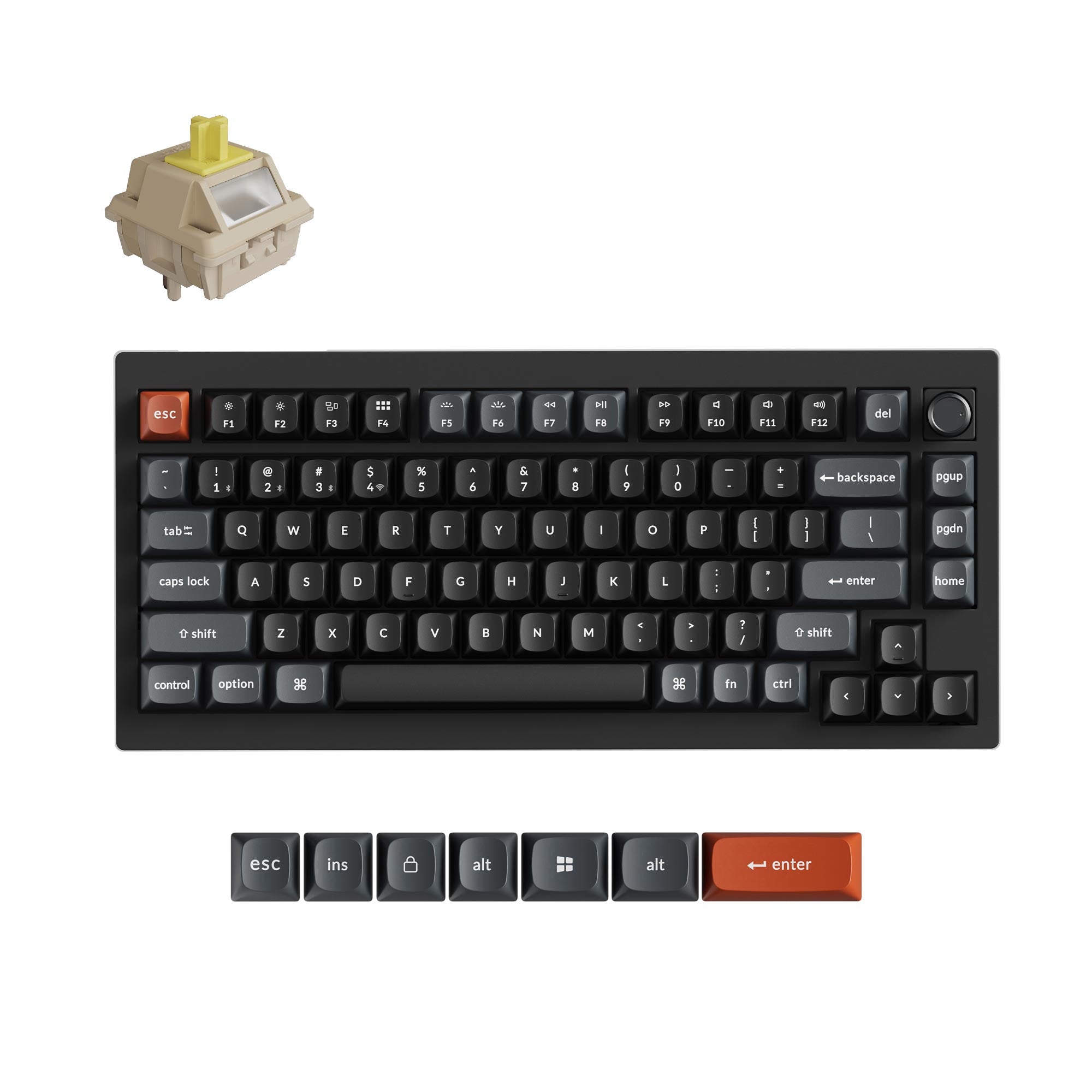 Key Lab Ultra Keychron V1 Ultra 8K Wireless Custom Mechanical Keyboard - Specs ...