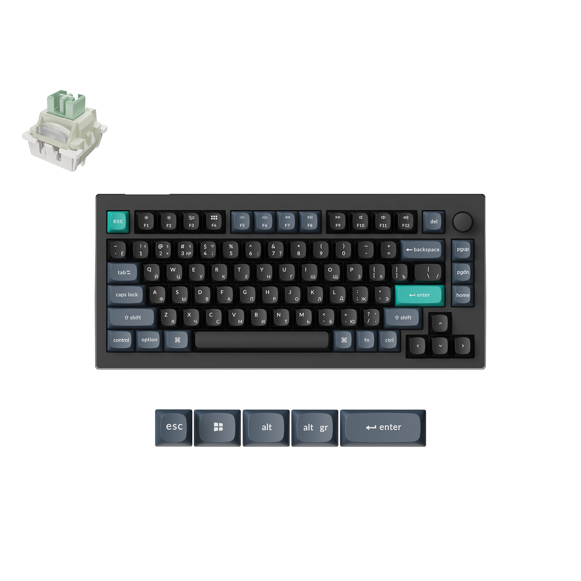 Keychron V1 HE Magnetic Switch Keyboard (Limited Edition to Specific Region) keyboard image