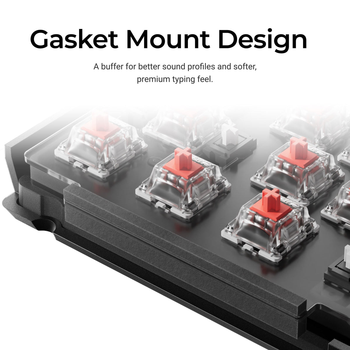 Keychron V5 Max Gasket Mount Design