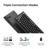 Keychron V6 Ultra 8K Wireless Custom Mechanical Keyboard Triple Connection Modes