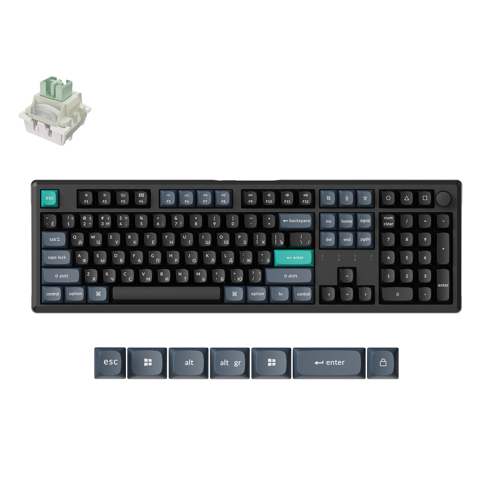 Keychron V6 HE Magnetic Switch Keyboard (Limited Edition to Specific Region) keyboard image