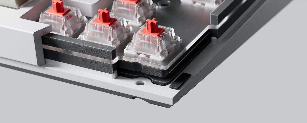 מקלדת אלחוטית מכנית Q6 Max QMK/VIA מבית Keychron