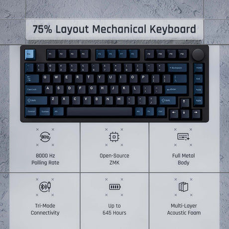 Keychron J10 Ultra 8K Wireless Custom Mechanical Keyboard