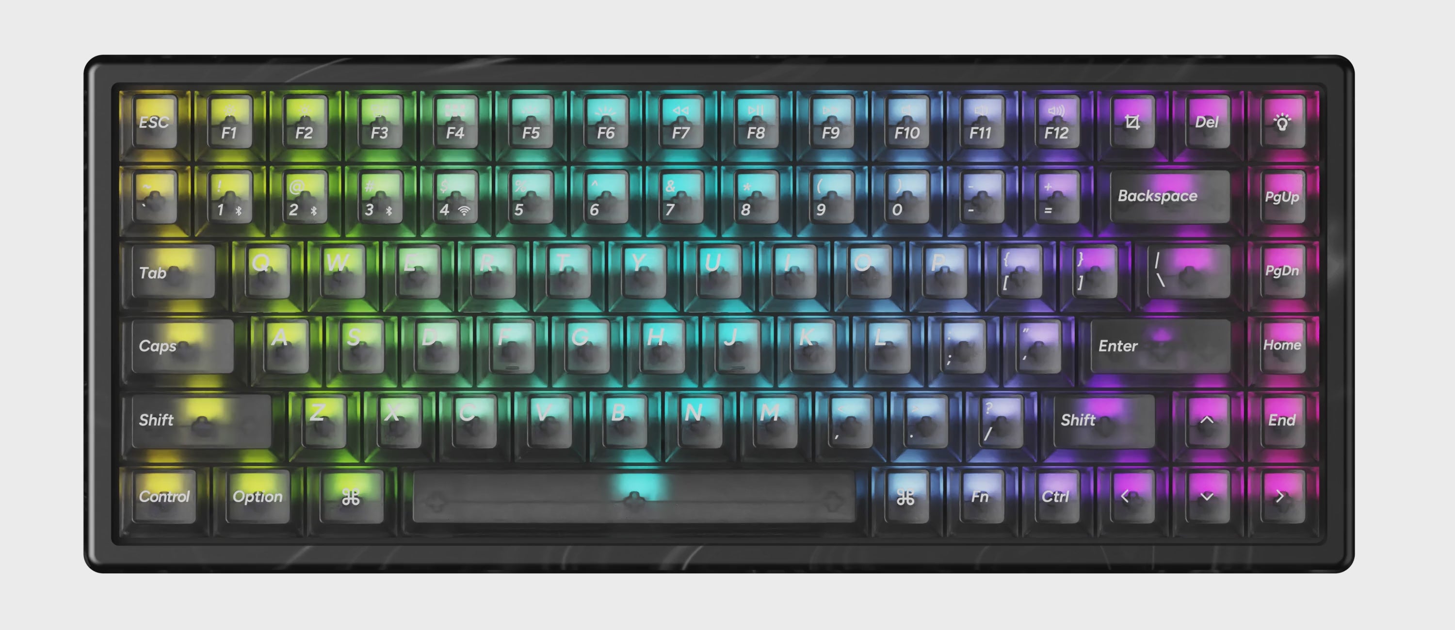 Keychron K2 HE Wireless Magnetic Switch Custom Keyboard - Resin Editio