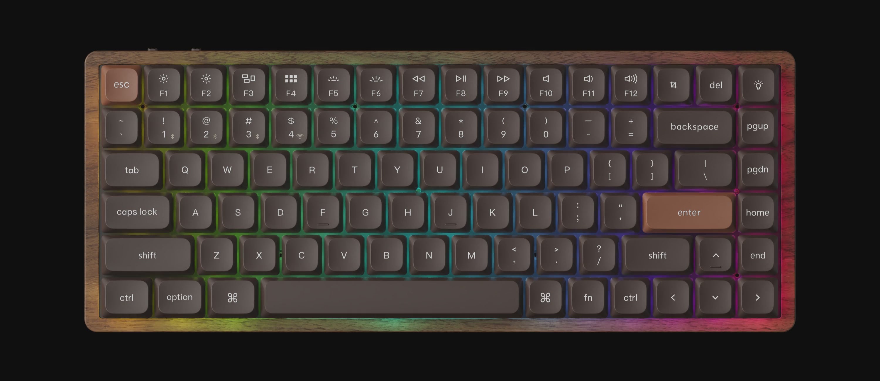 Keychron K3 Max QMK Wireless Custom Mechanical Keyboard - All-Wood Spe