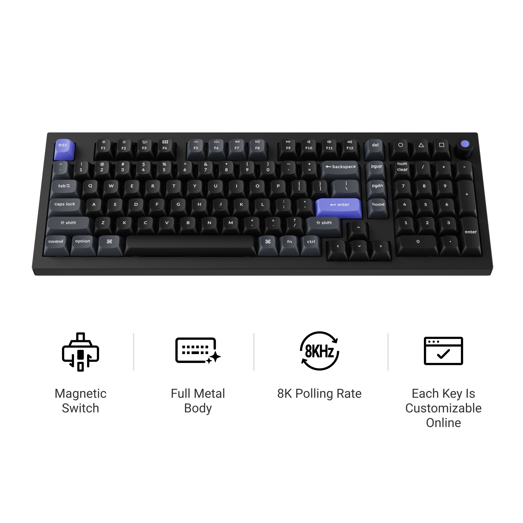Keychron Q5 HE 8K Magnetic Switch Keyboard keyboard image