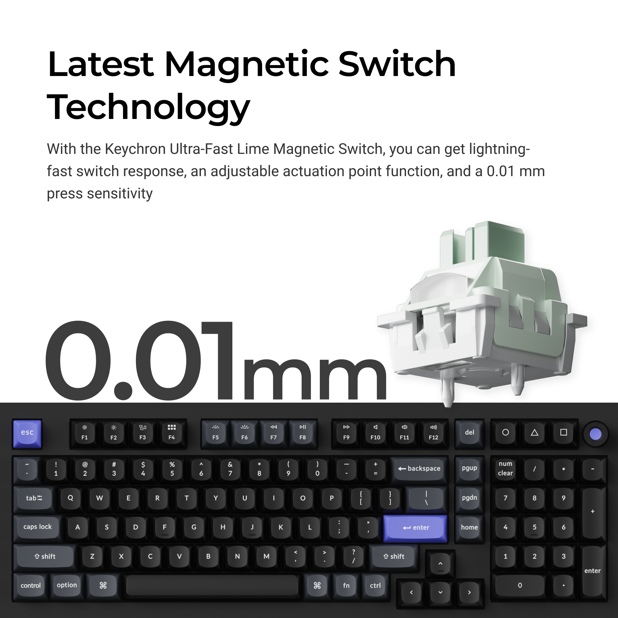 Keychron Q5 HE 8K Magnetic Switch Keyboard keyboard image