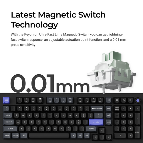 Keychron Q5 HE 8K Magnetic Switch Keyboard