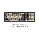ISO ANSI Layout OEM Dye Sub PBT Keycap Set Carbon Color For Q3 Q4 Q6 and K8 Keyboard German DE Layout