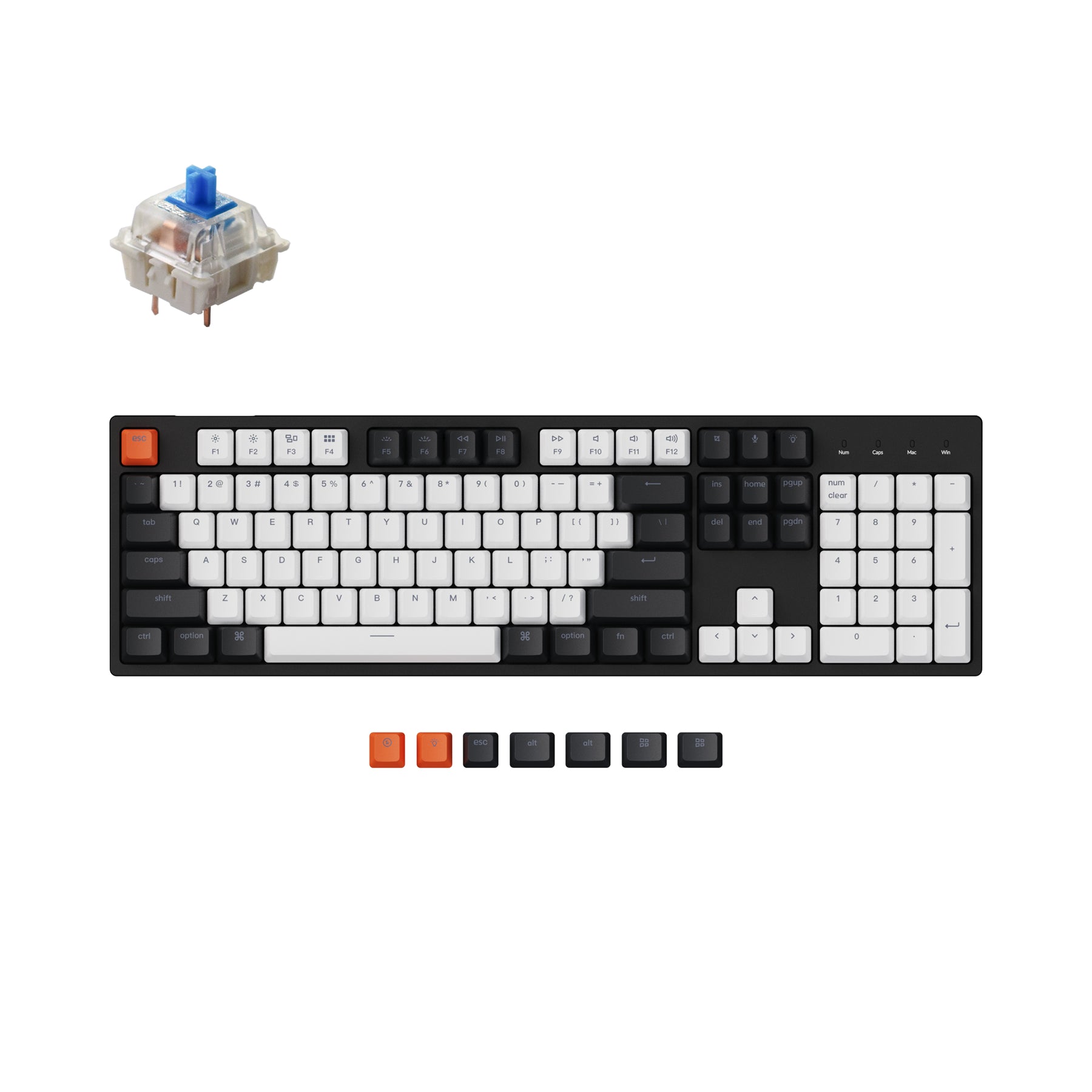 Keychron C2 Color Keychron C2 Wired Mechanical Keyboard