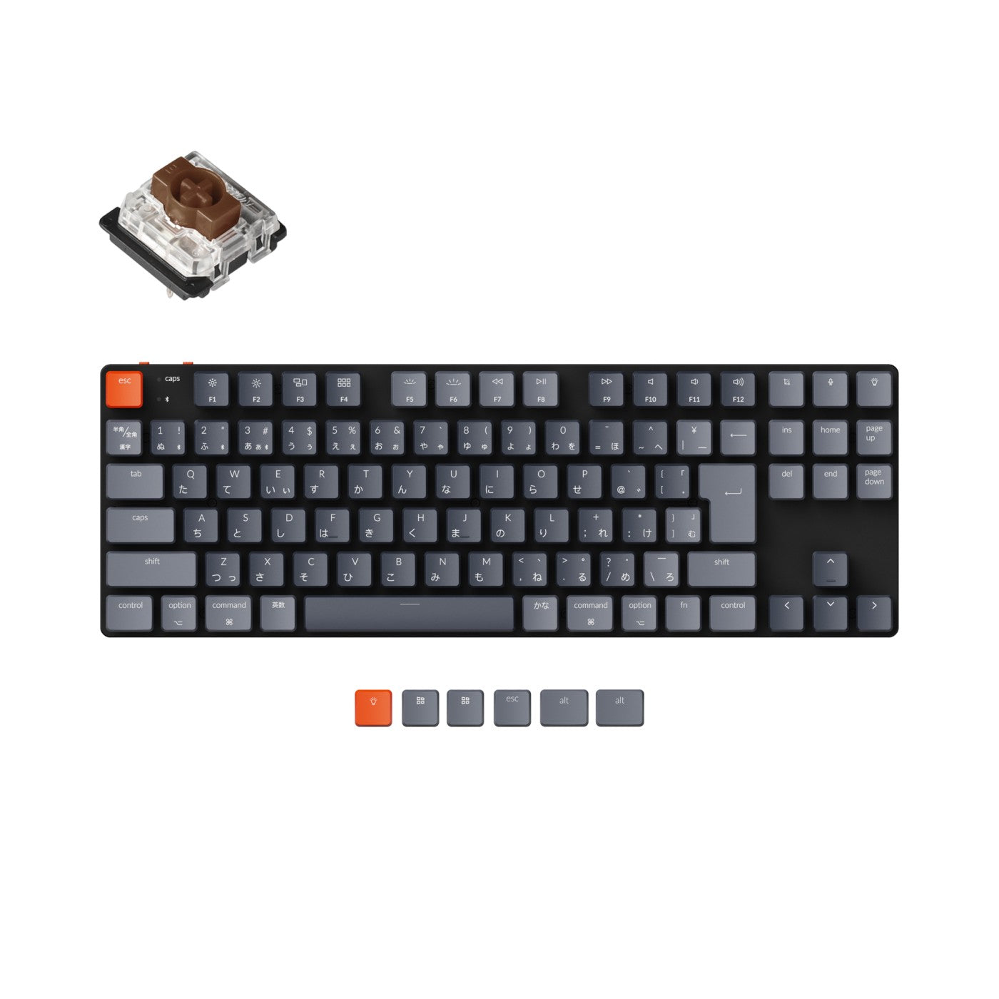 Keychron K1 SE Wireless Mechanical Keyboard (Japan JIS Layout) - Version 5 keyboard image