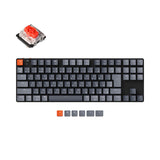 Keychron K1 SE Japan JIS Layout Ultra Slim Wireless Mechanical Keyboard Low Profile Gateron Switch Red RGB Backlight For Mac Windows