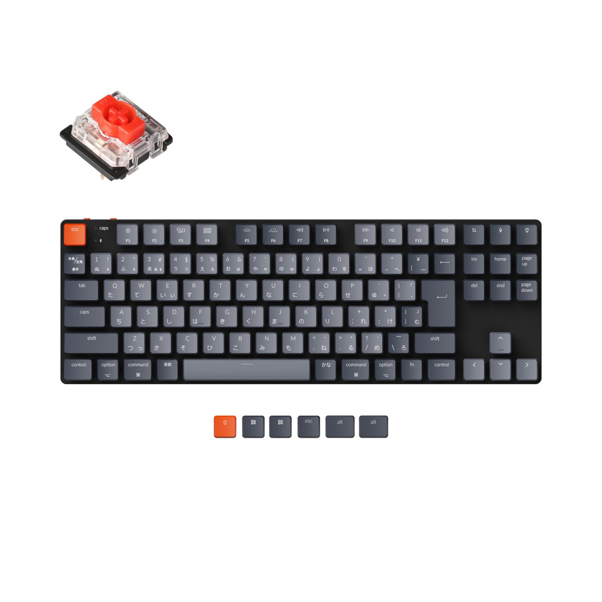Keykron Keyboard Layout 80% Layout Keyboards – Keychron | Mechanical Keyboards for Mac, Windows ...