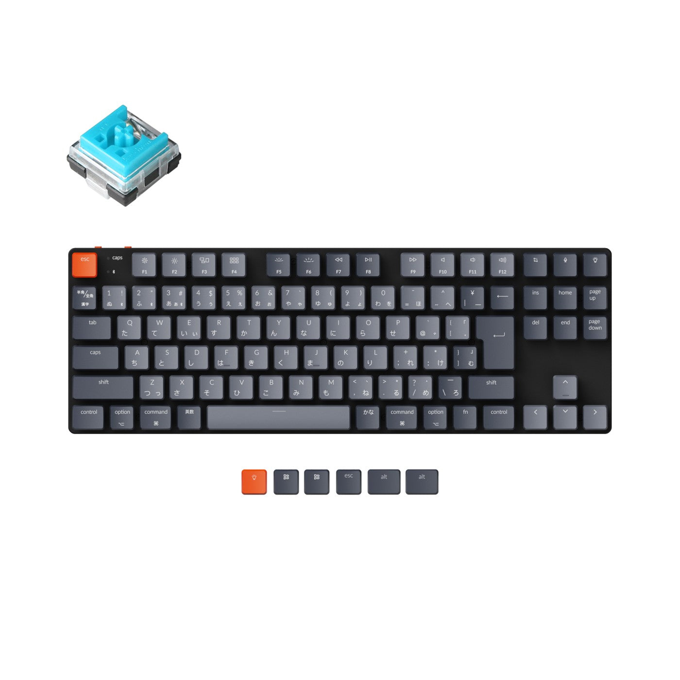 Keychron K1 SE Wireless Mechanical Keyboard (Japan JIS Layout) - Version 5 keyboard image