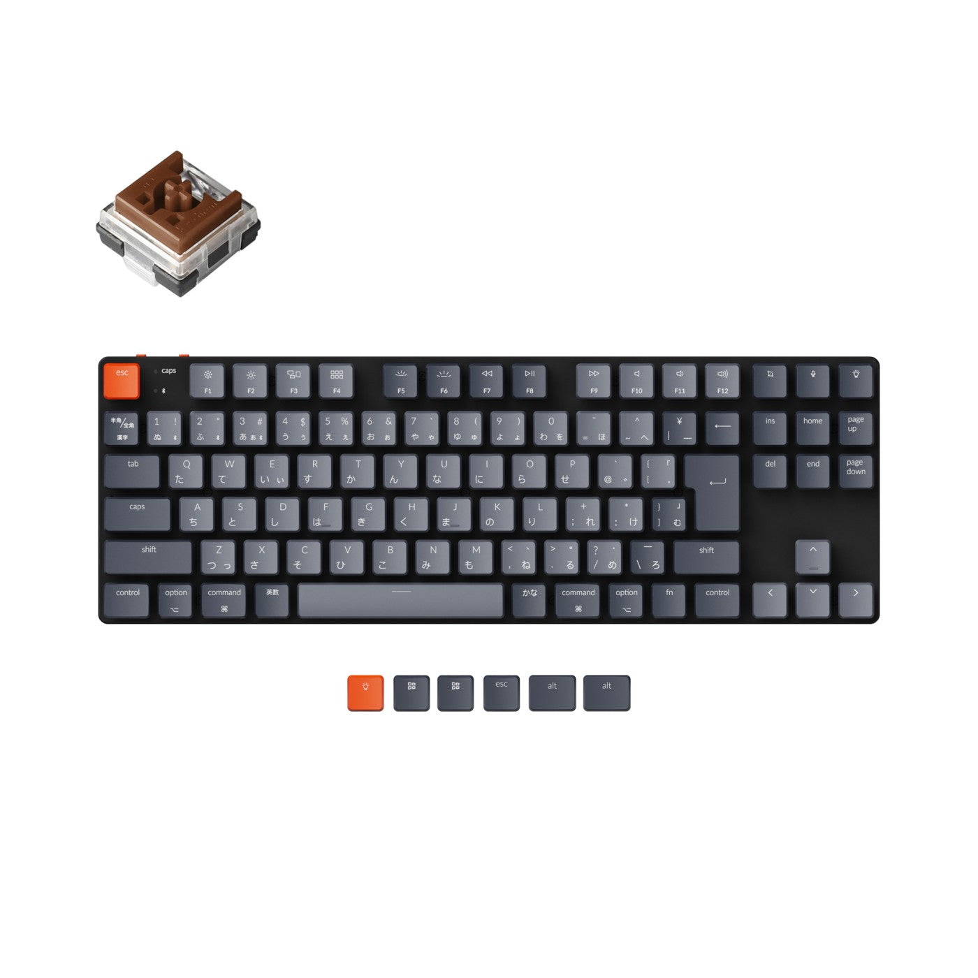 Keychron K1 SE Wireless Mechanical Keyboard (Japan JIS Layout) - Version 5 keyboard image