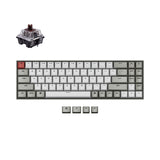 Keychron K14 70 percent layout non-backlight wireless mechanical keyboard for Mac Windows with Keychron mechanical brown switches compatible with Gateron Cherry Kailh and Panda switches